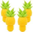 pineapple stoppers silicone unbreakable pineapple 4pack logo