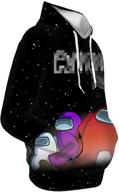 👕 hersesi realistic digital pullover sweatshirt for boys - fashion hoodies & sweatshirts logo