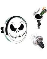 fika nightmare before christmas car jewelry air freshener diffuser vent clip - jack skellington edition | aromatherapy essential oil | perfect for travel | includes refill pad logo