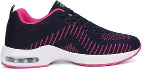 img 2 attached to 👟 FLARUT Women's Lightweight Running Shoes - Fashion Sport Sneakers for Casual Walking, Athletic & Non Slip