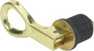 🚤 moeller snap-tite boat bailer plug: 1-inch brass solution for effective water drainage логотип
