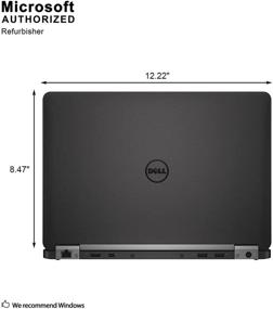 img 1 attached to 💻 Dell Latitude E7270 UltraBook Screen Business Laptop - Intel Core i5-6300U, 8GB Ram, 256GB SSD, HDMI, Camera, WiFi, Smart Card Reader - Win 10 Pro (Renewed)