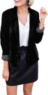 sematomala women's velvet vintage business attire collection: clothing, suiting, and blazers logo