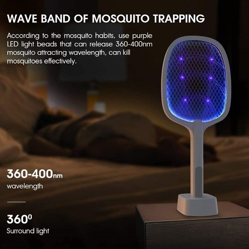 🦟 Luckybay Electric Mosquito Fly Swatter: Effective…