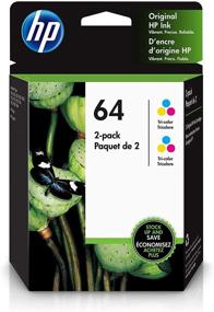 img 4 attached to HP 64 Tri-color Ink Cartridges for HP ENVY Photo 6200, 7100, 7800 Series, HP Tango, and HP Tango X Printers - 6ZA55AN