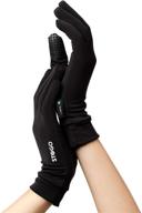 stogo all day glove: premium antimicrobial sustainable full finger touchscreen glove for shopping, travel, workout, running logo