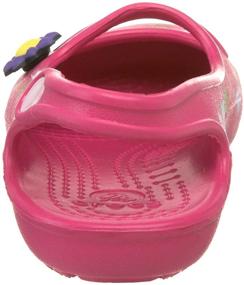 img 2 attached to 🌸 Stylish Comfort: Crocs Girls' Gabby Flowers Flat – Perfect for Everyday Chic