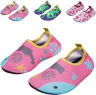 red-blue multifunctional barefoot girls' shoes by wxdz logo