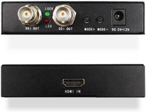 img 1 attached to 🔌 HDMI to Dual Port 3G/HD/SD-SDI SDI Scaler Converter (Supports 720P/1080P)