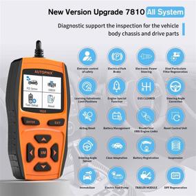img 2 attached to Ultimate AUTOPHIX 7810 BMW Full-Systems Scanner: Advanced OBD2 Code Reader with Comprehensive Diagnostic and Reset Functions including Engine, EPB, SAS, EGS, DME, DDE, CBS, ECU, F Chassis, and BMW Battery Registration Tool