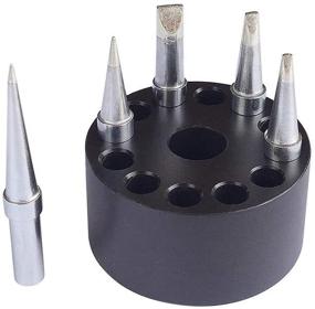 img 4 attached to High-Quality ShineNow ET Soldering Tip Replacement Set for Weller WES51 WESD51 WE1010NA PES51 ET Tip Series – 5PCS Tip Set with Tip Holder