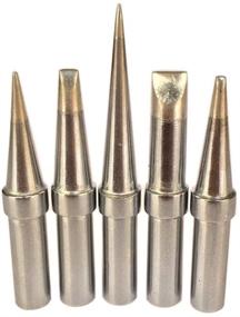 img 3 attached to High-Quality ShineNow ET Soldering Tip Replacement Set for Weller WES51 WESD51 WE1010NA PES51 ET Tip Series – 5PCS Tip Set with Tip Holder