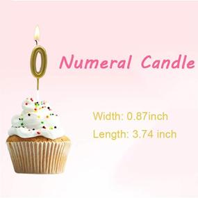 img 1 attached to ZZPRO Numeral Birthday Decoration Celebration Event & Party Supplies