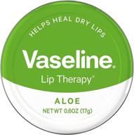 aloe vera vaseline therapy lip balm - pack of 3, 0.6 oz each logo