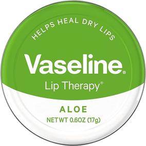 img 1 attached to Aloe Vera Vaseline Therapy Lip Balm - Pack of 3, 0.6 oz each