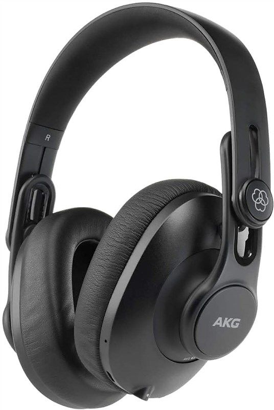 akg pro audio closed back headphones 로고