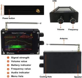 img 3 attached to 50KHz 2GHz Receiver Shortwave Malachite Aluminum