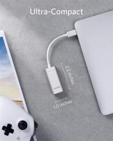 img 1 attached to 💻 Anker USB C to Ethernet Adapter: Fast Internet Connection for MacBook Pro, MacBook Air, iPad Pro, XPS, and More