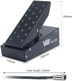 img 3 attached to 🔌 5-контактная ножная педаль для управления TIG-сваркой для плазменных резаков и сварочных аппаратов TIG: эффективное оборудование для управления питанием.