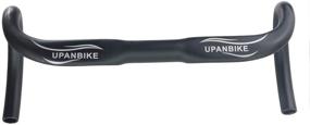 img 4 attached to UPANBIKE Aluminum Road Bike Handlebar 31.8mm 🚴 x 420mm Drop Bar with Horns and Bent Design