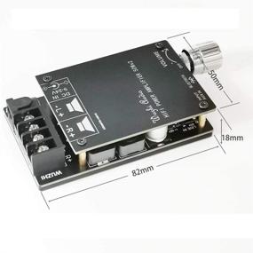 img 1 attached to WINGONEER Bluetooth Amplifier TPA3116D2 Amplificador