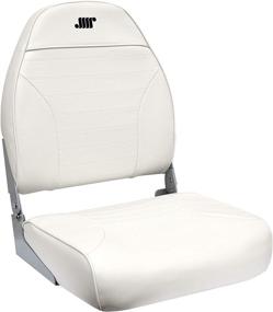 img 4 attached to Premium Comfort and Style: Wise 8WD588PLS-710 Standard High Back Seat in Classic White