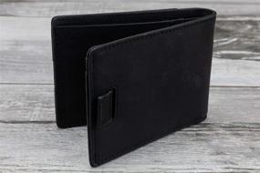 img 2 attached to 🧳 Men's Accessories: Minimalist Pocket Wallet for Wallets, Card Cases, and Money Organizers - Ideal for Traveling Abroad