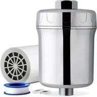 🚿 15-stage high output universal shower filter with replaceable cartridge, chrome - ispring sf1s: eliminate chlorine, sediment, and more logo