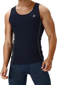 img 3 attached to 🏋️ Compression Spandex Sleeveless Undershirt for Enhanced Performance - Runhit