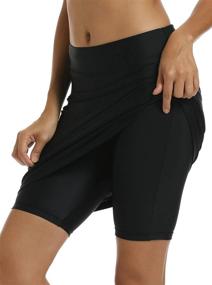 img 3 attached to Aunua Active Skirted Swimming Protection Sports & Fitness for Water Sports