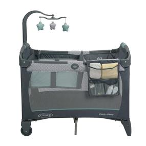 img 1 attached to 👶 Graco Pack 'n Play Change and Carry Playard с переносным пеленальным матрасом, Manor - 40x28.5x29 дюймов (упаковка из 1 штуки)