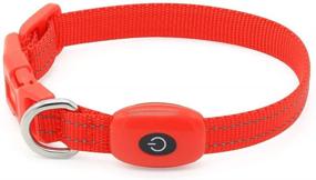 img 2 attached to DOMIGLOW Light Up Dog Collars: Rechargeable LED Collar for Night Walking & Camping