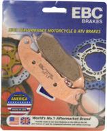 тормоза ebc brakes fa465r с синтерованной колодкой логотип