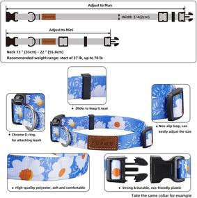 img 2 attached to Rjuwurv Collar Patterns Inspired Adjustable