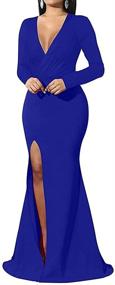 img 3 attached to Womens Sleeve Bodycon Cocktail XX Large Women's Clothing