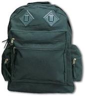 🎒 waterproof black nylon deluxe pack backpacks logo