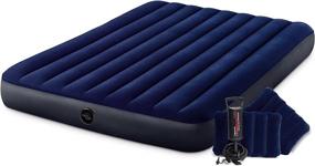 img 4 attached to Intex 64765 Multicoloured Inflatable Bed, 152 x 203 x 25 cm