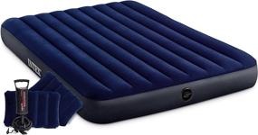 img 2 attached to Intex 64765 Multicoloured Inflatable Bed, 152 x 203 x 25 cm