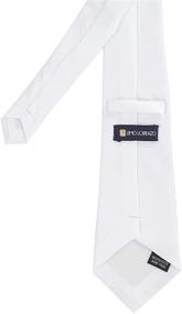 img 2 attached to Premium Boys Solid Clip Tie Inch: Essential Accessories for Boys' Neckties