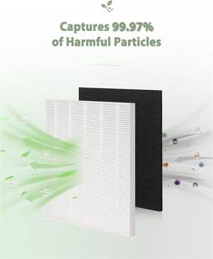 img 2 attached to 💨 Superior Future Way 2-Pack Filter S Replacement with 8 Carbon Filters | Compatible with Winix C545 Air Purifier