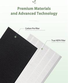 img 1 attached to 💨 Superior Future Way 2-Pack Filter S Replacement with 8 Carbon Filters | Compatible with Winix C545 Air Purifier