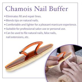 img 3 attached to Преобразите свои ногти с набором Winning Nails Chamois Buffer & Buffing Cream - 1.75 унций.