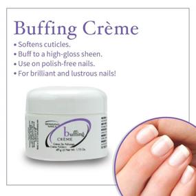 img 2 attached to Преобразите свои ногти с набором Winning Nails Chamois Buffer & Buffing Cream - 1.75 унций.