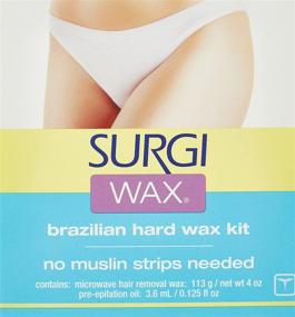 img 2 attached to 💆 Surgi-Care Brazilian Wax Kit - 4.125 oz (Model: SU004) - Surgi-Wax