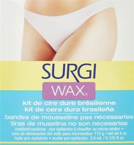 img 1 attached to 💆 Surgi-Care Brazilian Wax Kit - 4.125 oz (Model: SU004) - Surgi-Wax