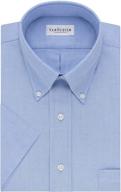 👔 van heusen short sleeve oxford dress shirts for men - classic style and comfort logo