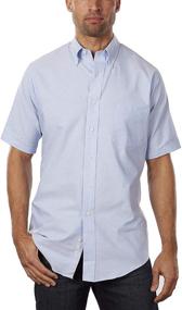 img 2 attached to 👔 Van Heusen Short Sleeve Oxford Dress Shirts for Men - Classic Style and Comfort