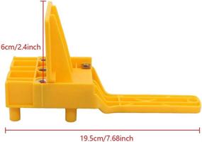 img 3 attached to 🔩 ApplianPar Woodworking Dowel Jig: Handheld Tool for Precise Doweling Holes, Drill Guide, Metal Sleeve, and Wood Dowel Points - 1/4", 5/16", 3/8" Sizes Included