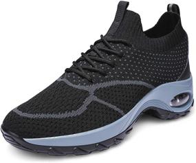 img 4 attached to 👟 ANLUKE Women's Walking Shoes: Comfortable Sneakers for Active Women