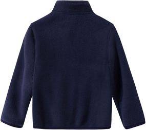 img 3 attached to Spring Gege Full Zip Fleece Jacket: Boys' Perfect Outdoor Clothing for Jackets & Coats